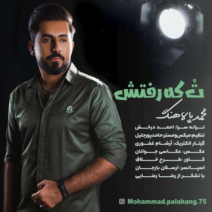 محمد پالاهنگ تو که رفتش